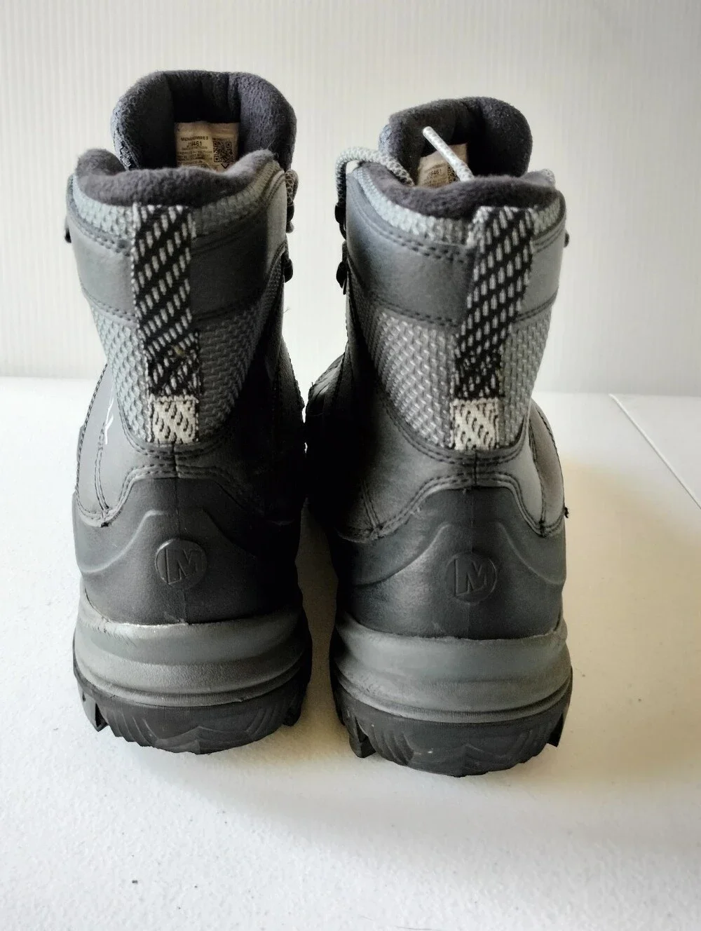 Merrell Thermo Chill Mid Black Waterproof Boots Insulated Snow Hiking 10.5
